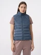 Теплый жилет короткий женский 4F Vest F072 4FAW23TVESF072-32S XS Синий (5904698480562) - изображение 1