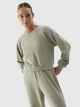 Свитшот женский 4F Sweatshirt F701 4FAW23TSWSF701-44S M Хаки (5904698448050) - изображение 1