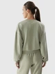 Свитшот женский 4F Sweatshirt F701 4FAW23TSWSF701-44S M Хаки (5904698448050) - изображение 2