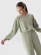 Свитшот женский 4F Sweatshirt F701 4FAW23TSWSF701-44S M Хаки (5904698448050) - изображение 4