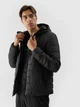 Куртка демисезонная с капюшоном мужская 4F Down Jacket M245 4FAW23TDJAM245-20S S Черная (5904698505432) - изображение 2