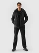 Куртка демисезонная с капюшоном мужская 4F Down Jacket M245 4FAW23TDJAM245-20S S Черная (5904698505432) - изображение 4