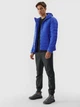 Куртка демисезонная с капюшоном мужская 4F Down Jacket M245 4FAW23TDJAM245-36S XL Синяя (5904698507078) - изображение 5