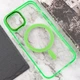 Чохол TPU Iris with MagSafe для Apple iPhone 12 Pro Max (6.7") Салатовий - изображение 5