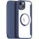 Чехол-книжка Dux Ducis Skin X Pro with MagSafe для Apple iPhone 15 (6.1") Blue - изображение 1