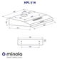Вытяжка Minola HPL 514 BL - изображение 11