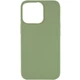 Силиконовый чехол Candy для Apple iPhone 14 Pro Max Pistachio - изображение 1
