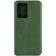 Кожаный чехол-книжка GETMAN Cubic (PU) для Samsung Galaxy S24 Ultra Зеленый - изображение 4