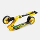 Самокат двоколісний "Rio" колеса PU 145 мм, амортизатор Best Scooter 68-89х54,5 см (det0014589) Жовто-чорний - зображення 6