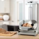 Слайсер (ломтерезка) электрический Clatronic MA 3585 150 Вт металлический для нарезки мяса, сыра, колбасы и хлеба, регулировка толщины 0–15 мм - изображение 8