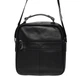 Мужская кожаная сумка на плечо Borsa Leather K15112-black - изображение 3