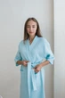 Жіночий Халат Кімоно вафельний COSY Ментол, розмір XL (P-102/XL) - зображення 1