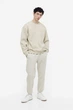 Свитшот H&M XL серо бежевый 3089708186 - изображение 3
