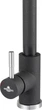 Смеситель кухонный GRANADO Campo Lux Black Shine GZ0501L - изображение 3