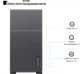 Корпус JONSBO D41 MESH Black - изображение 4