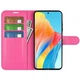 Классический чехол-книжка Deexe Book Type для OPPO A98 - Rose - изображение 2