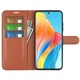 Классический чехол-книжка Deexe Book Type для OPPO A98 - Brown - изображение 2