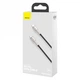 Кабель Baseus Cafule Metal Type-C to Type-C 100W (1m) Black (CATJK-C01) - зображення 5
