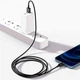 Кабель Baseus Superior Series Fast Charging Data Cable USB to Lightning 2.4A 1m Black (CALYS-A01) - зображення 4