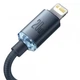 Кабель Baseus Crystal Shine Series Type-C to Lightning 20W 2m Black (CAJY000301) - зображення 3