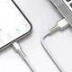 Кабель Baseus Cafule Metal Lightning 2.4A 1m White (CALJK-A02) - изображение 7
