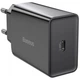 Сетевое зарядное устройство Baseus Speed Mini Quick Charger 1C 20W Black (CCFS-SN01) - изображение 2