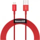 Кабель Baseus Superior Series Fast Charging Data Cable USB to Lightning 2.4A 1m Red (CALYS-A09) - изображение 1