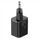 Сетевое зарядное устройство Baseus Super Si Quick Charger 1C 25W EU Black (CCSP020101) - изображение 1
