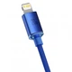 Кабель Baseus Crystal Shine Series Type-C to Lightning 20W 1.2m Blue (CAJY000203) - изображение 4
