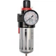 Фильтр пневматический с редуктором и манометром YATO 1/2 maxP 0.93 MPa 25/50, арт.комп452 - изображение 1