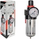Фильтр пневматический с редуктором и манометром YATO 1/2 maxP 0.93 MPa 25/50, арт.комп452 - изображение 2