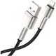 Кабель Baseus Cafule Metal Lightning 2.4A (0,25m) Black (CALJK-01) - изображение 2