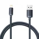 Кабель Baseus Crystal Shine Series USB to Lightning 2.4A (1.2m) Black (CAJY000001) - изображение 1