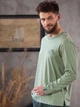 Піжама (кофта + штани) чоловіча великих розмірів бавовняна Key MNS 610 B23 2XL Зелена (5904765665656) - зображення 6