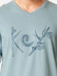 Пижама (кофта + штаны) мужская хлопковая Key MNS 861 B23 L Бирюзовая (2000985292825) - изображение 5