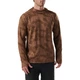 Реглан 5.11 Tactical PT-R Forged Hoodie XL Battle Brown Camo - зображення 4