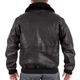Куртка льотна шкіряна Sturm Mil-Tec Flight Jacket Top Gun Leather with Fur Collar Black 2XL (10470002) - зображення 2
