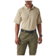 Футболка поло тактична з коротким рукавом 5.11 Tactical Performance Polo - Short Sleeve Synthetic Knit Silver Tan L (71049-160) - изображение 4