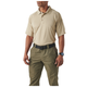 Футболка поло тактична з коротким рукавом 5.11 Tactical Performance Polo - Short Sleeve Synthetic Knit Silver Tan M (71049-160) - зображення 5