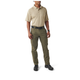 Футболка поло тактична з коротким рукавом 5.11 Tactical Performance Polo - Short Sleeve Synthetic Knit Silver Tan S (71049-160) - изображение 10