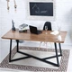 Дизайнерский Письменный компьютерный стол Loft Design 120x60x75h Белый/Дерево ATL953 - изображение 2