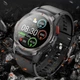 Мужские спортивные умные смарт часы Lemfo M100 Black - изображение 5