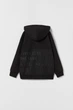 Худи для мальчика Zara 134 размер черное 4729664800 - изображение 2