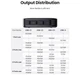 Зарядное устройство Ugreen CD226 100W 3xType-C PD + USB Fast Charger Black (90575) - изображение 5