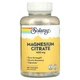 Магний цитрат, Magnesium Citrate, Solaray, 400 мг, 180 вегетарианских капсул (SOR-37402) - изображение 1