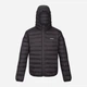 Куртка демисезонная с капюшоном мужская Regatta Hooded Marizion RMN223-800 S Черная (5063019264721) - изображение 4