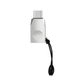 Адаптер перехідник Hoco UA9 Type-C to USB 3.0 (F) сріблястий - зображення 1