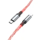 Кабель Hoco U112 Type-C to Lightning PD 1m серый - изображение 3