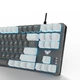 Клавиатура Aula Mechanical F3287 Grey/White keycap KRGD blue (6948391240954) - изображение 3