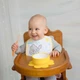 Силиконовая мисочка Baboo с основой-присоской с 6 месяцев Желтая (9-021) (5057778090219) - изображение 8